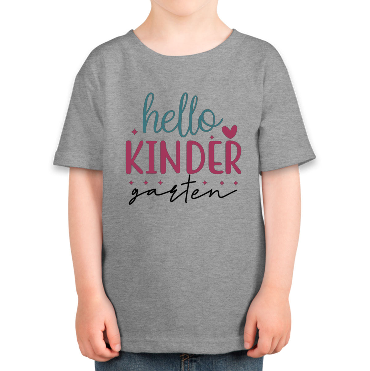Hello Kindergarten Teacher Toddler T-shirt
