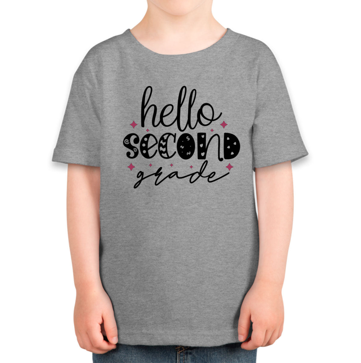Hello Second Grade Toddler T-shirt