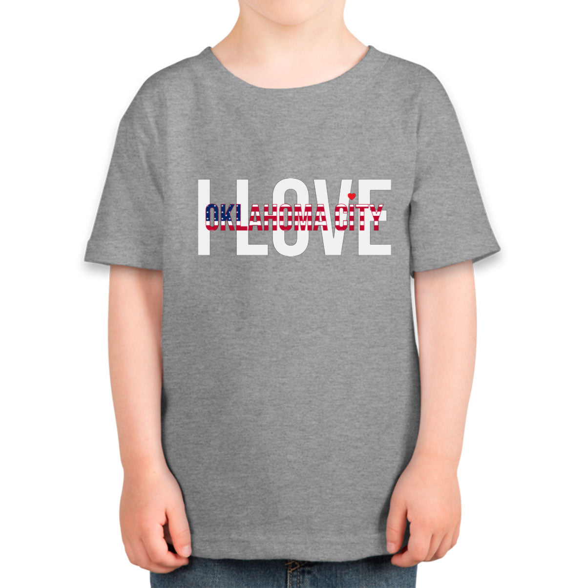 I Love Oklahoma City Toddler T-shirt