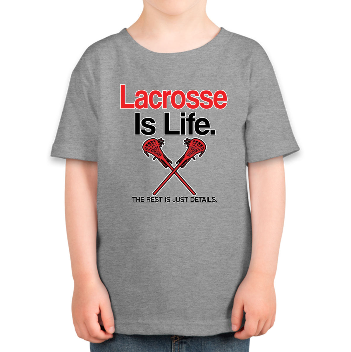 Lacrosse Is Life Toddler T-shirt