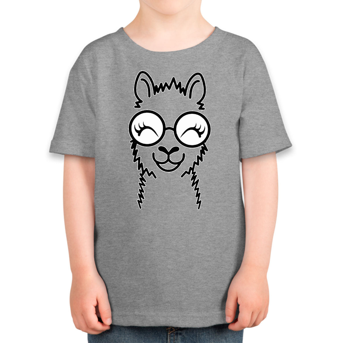 Llama Smile Toddler T-shirt