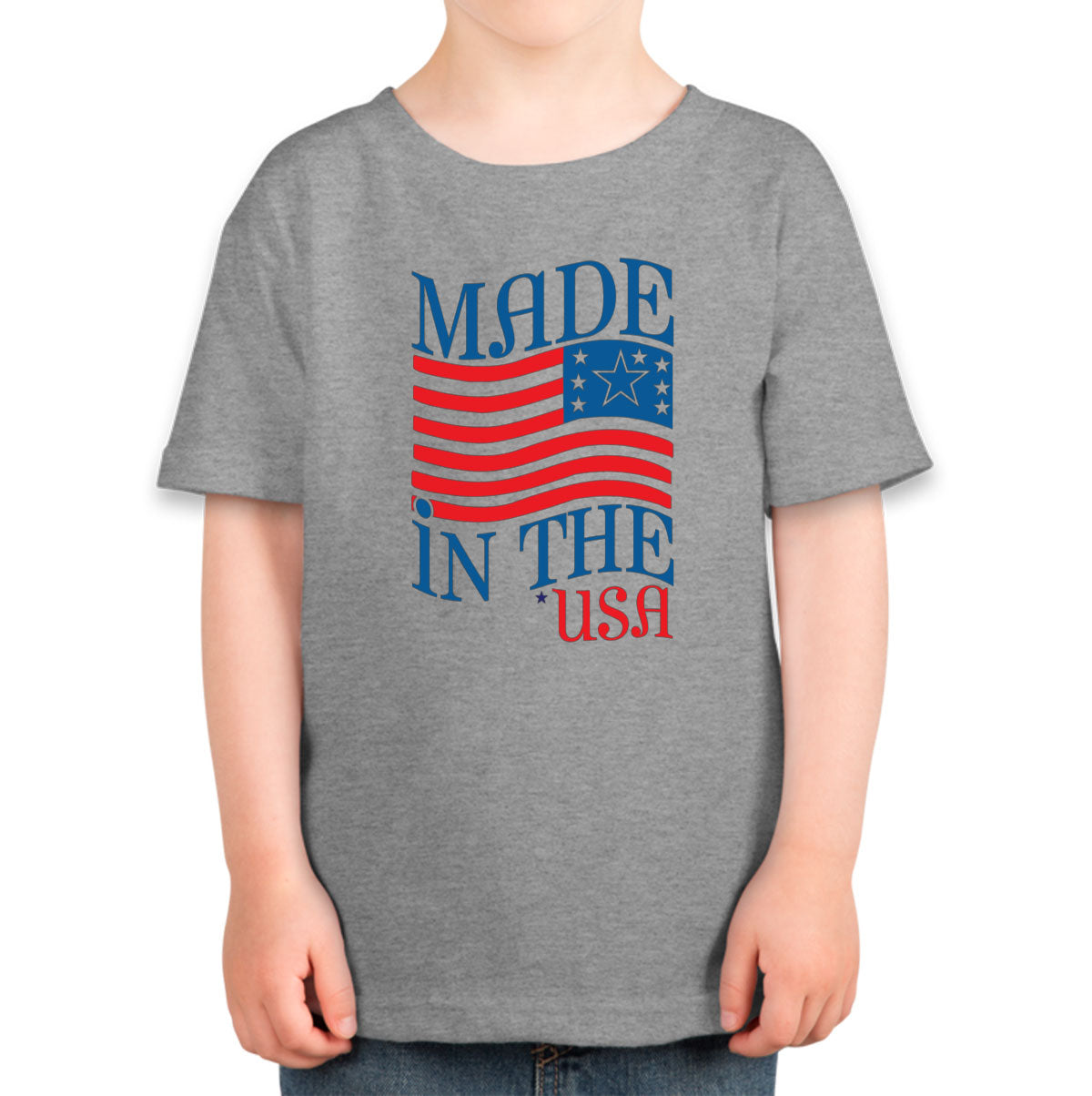 Made In The USA Patriotic Toddler T-shirt