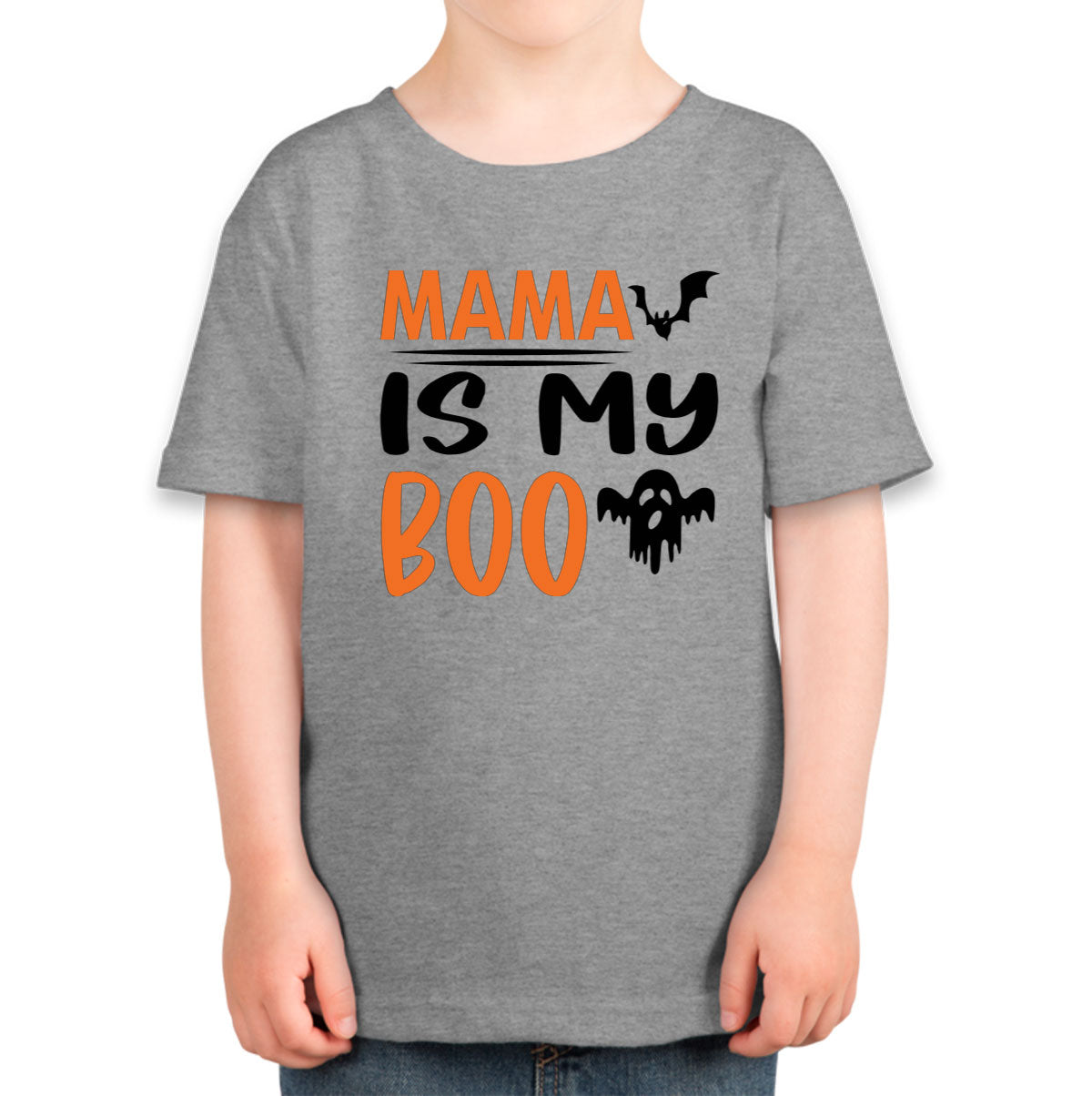 Mama Is My Boo Halloween Toddler T-shirt