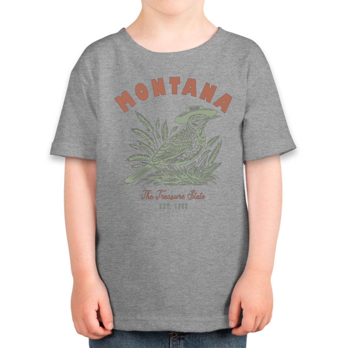 Montana State Vintage Toddler T-shirt