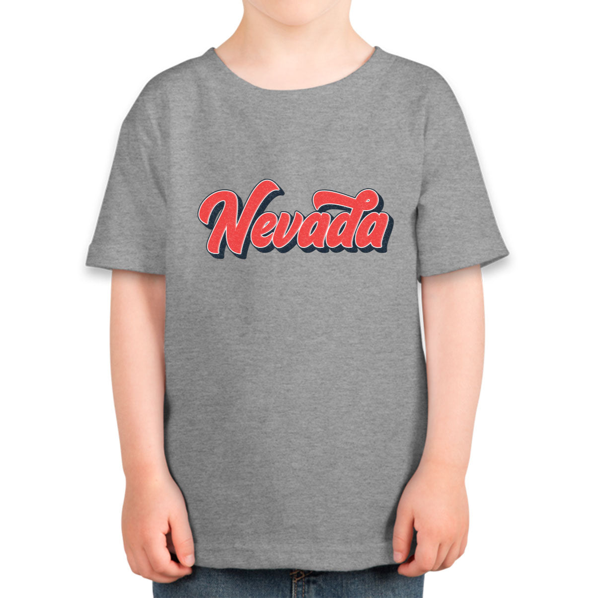 Nevada Vintage Typography Toddler T-shirt