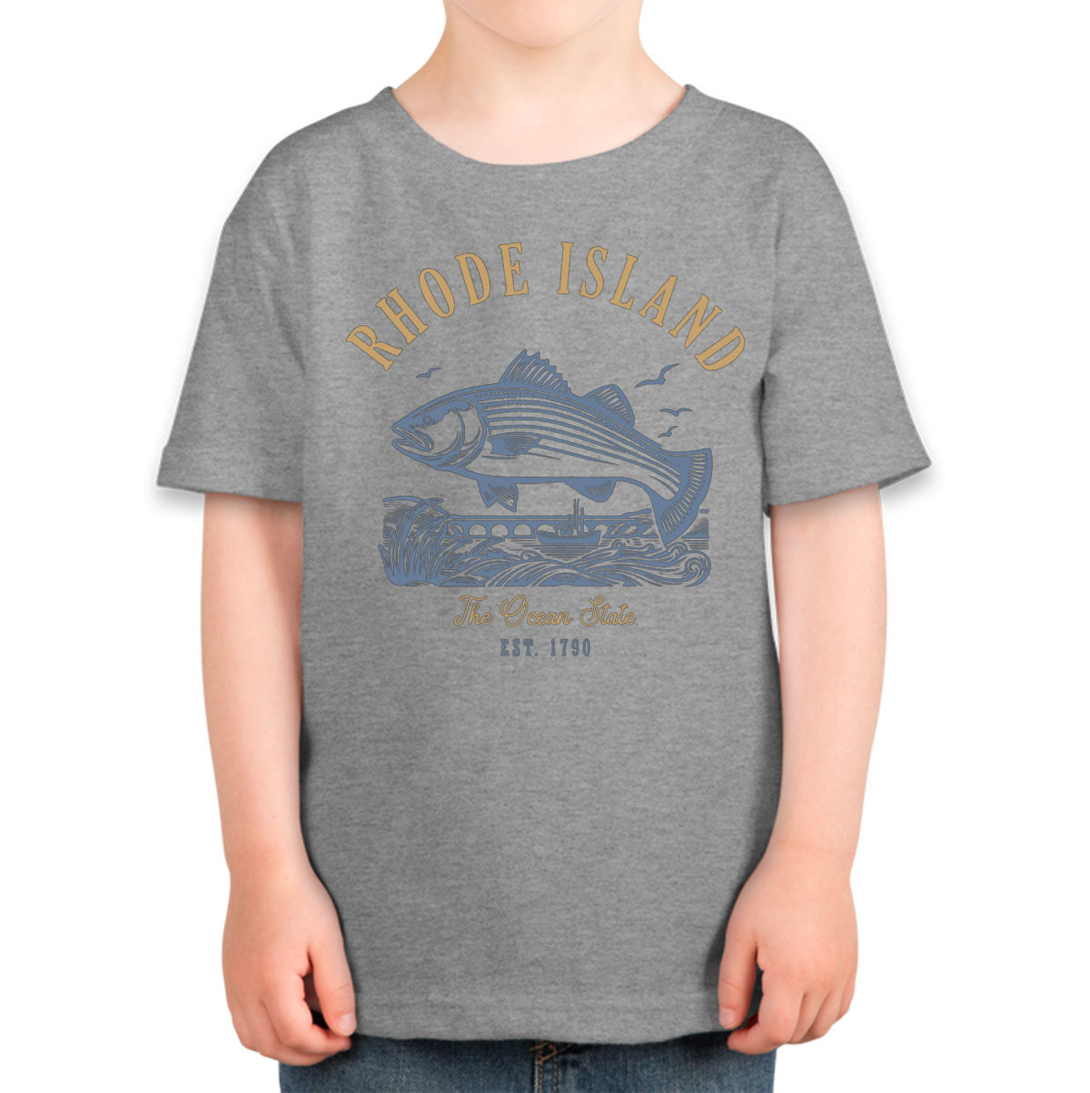 Rhode Island State Vintage Toddler T-shirt