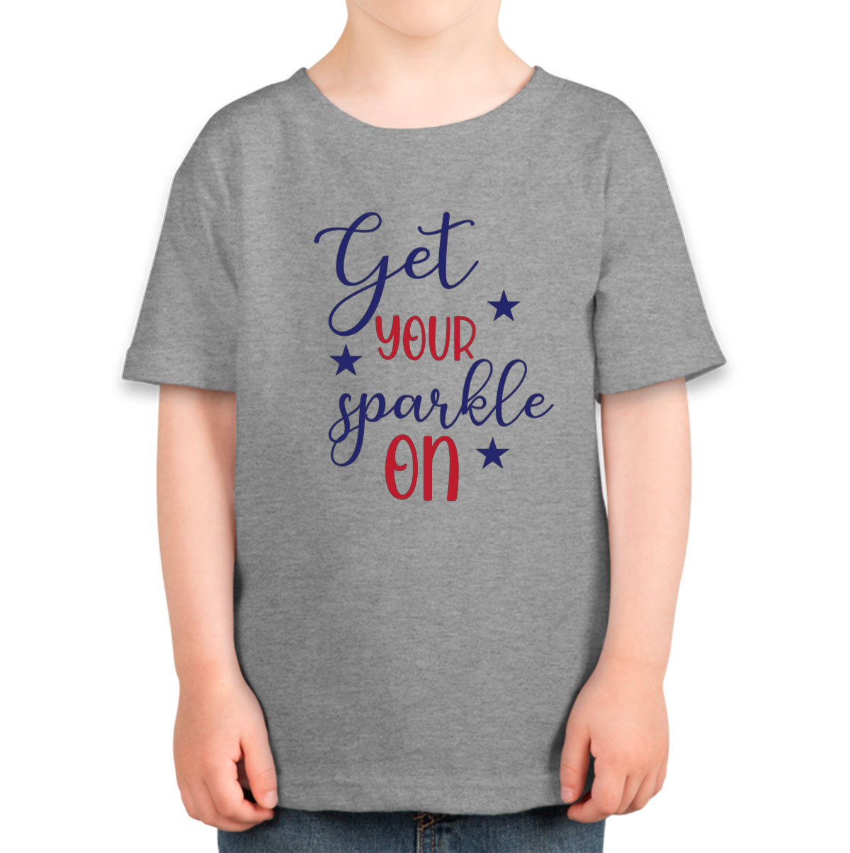 Get Your Sparkle On Patriotic Toddler T-shirt