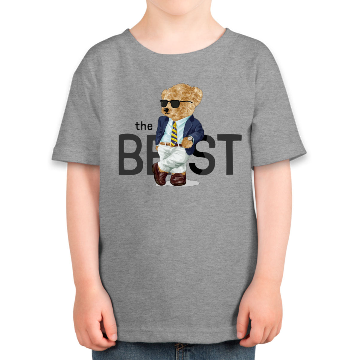 Teddy Bear The Best Toddler T-shirt