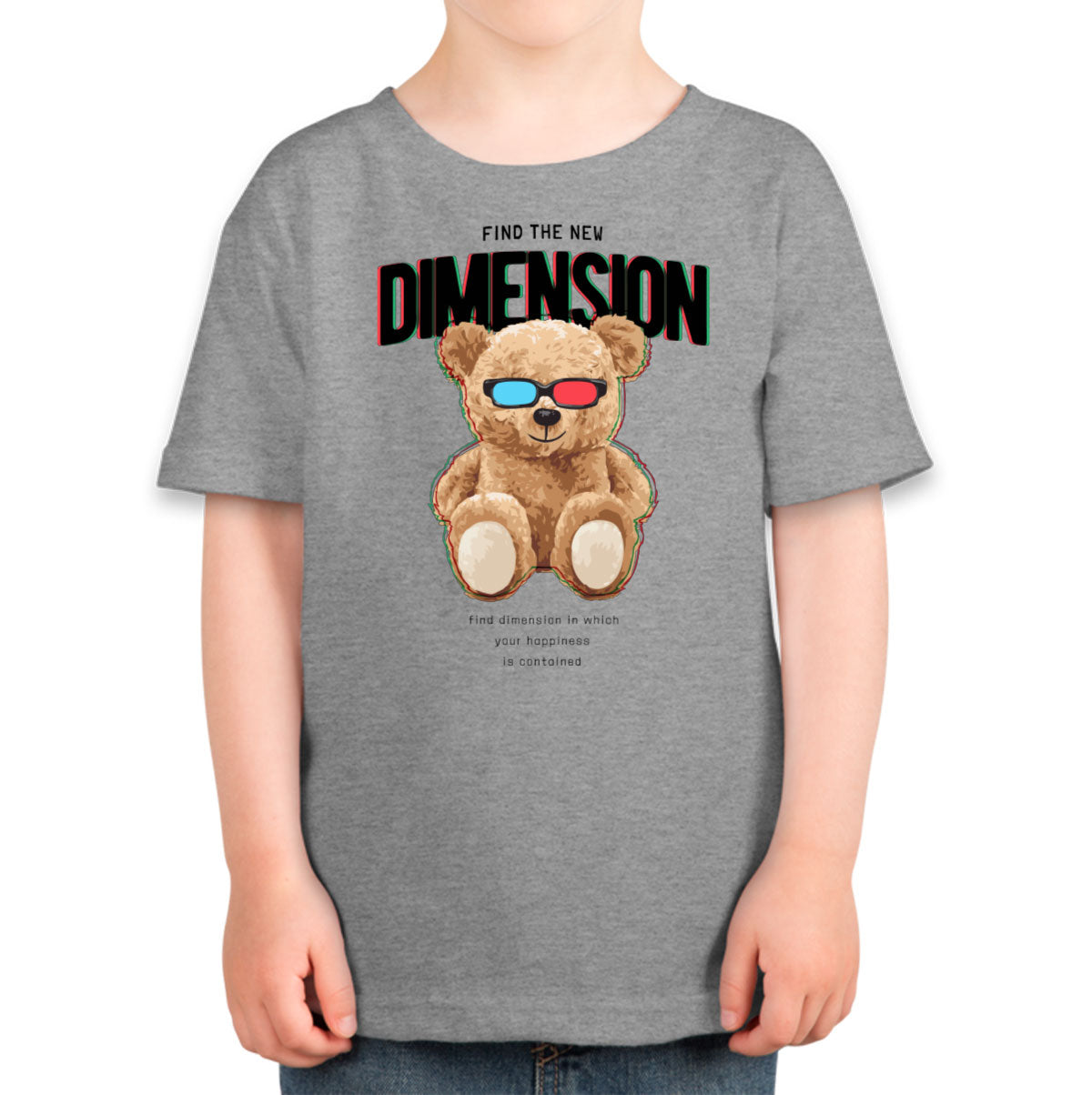 Teddy Bear Dimension Toddler T-shirt