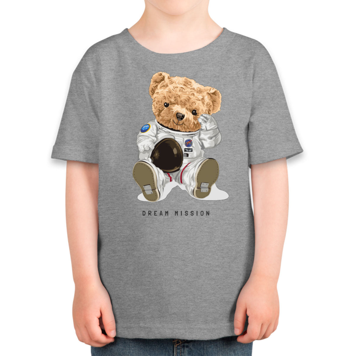 Teddy Bear Astronaut Dream Mission Toddler T-shirt