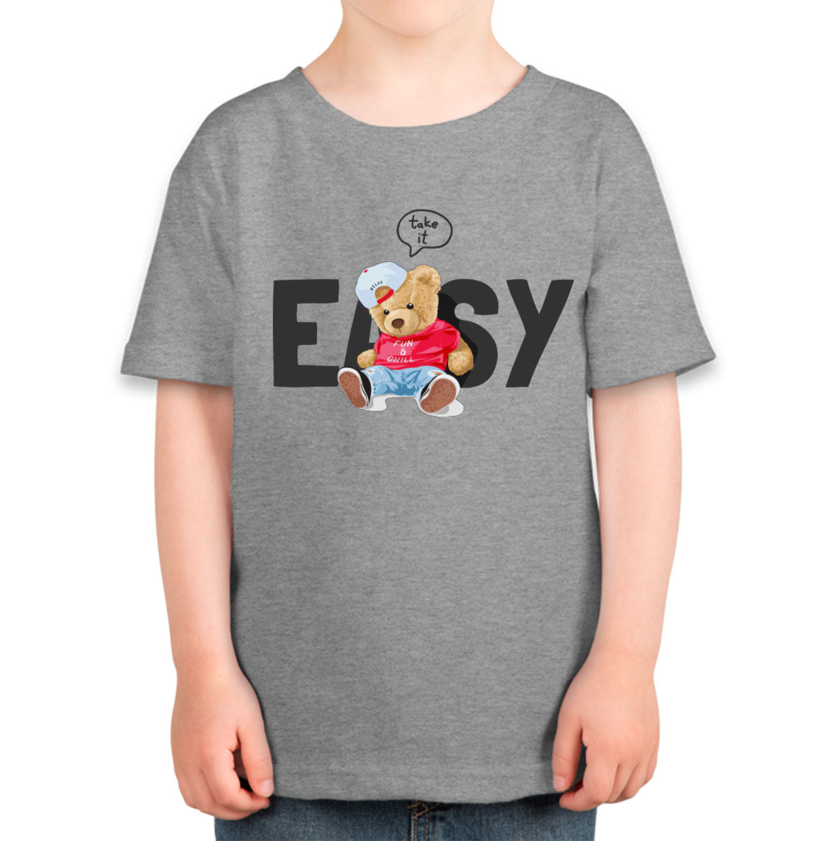 Teddy Bear Take It Easy Toddler T-shirt