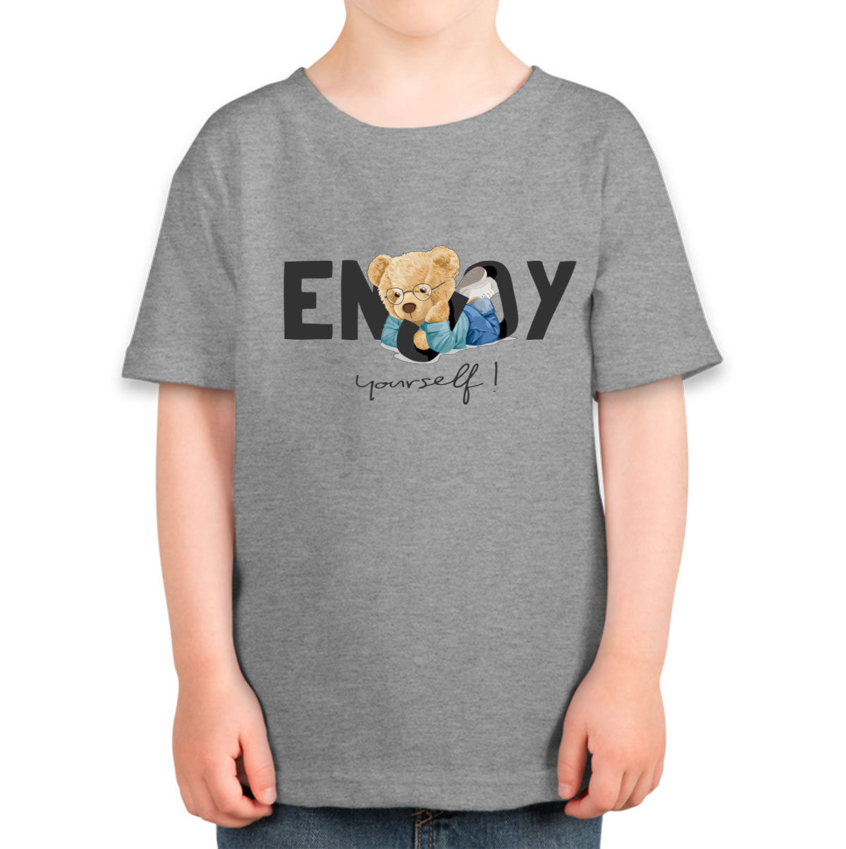 Teddy Bear Enjoy Yourself Toddler T-shirt
