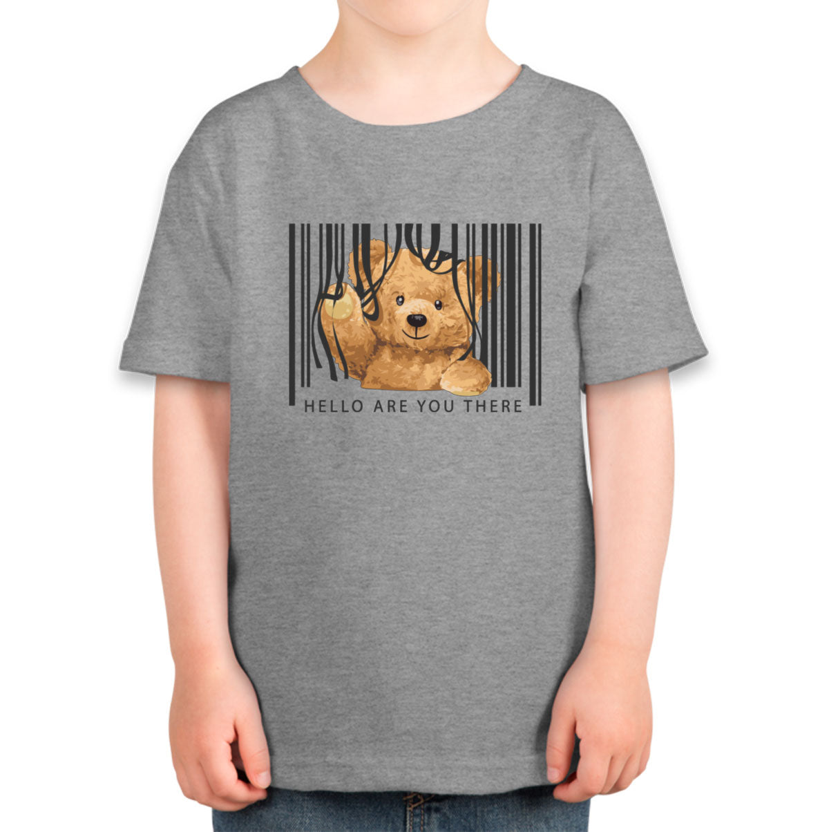 Teddy Bear Hello Toddler T-shirt