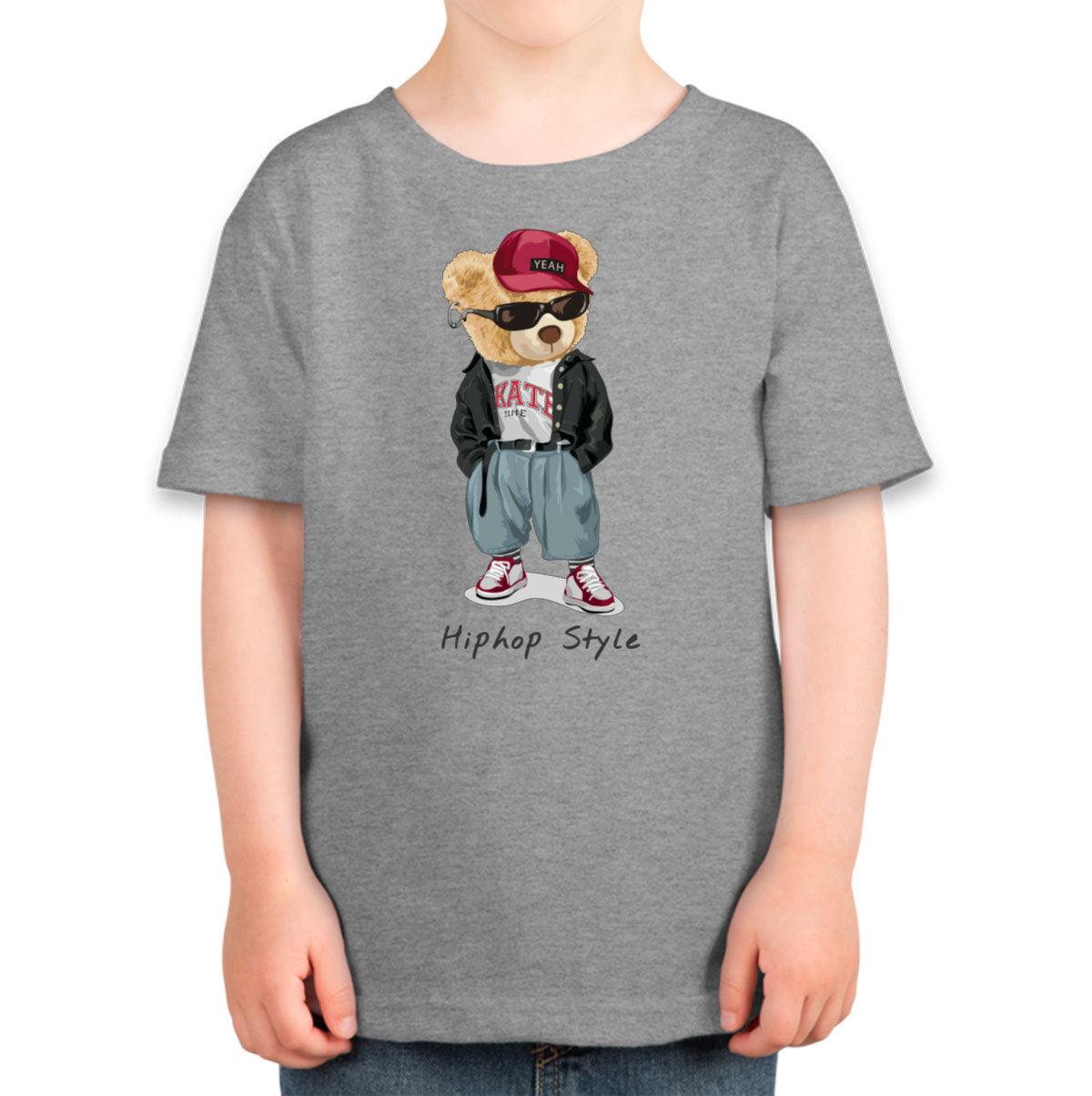 Teddy Bear Hiphop Style Toddler T-shirt