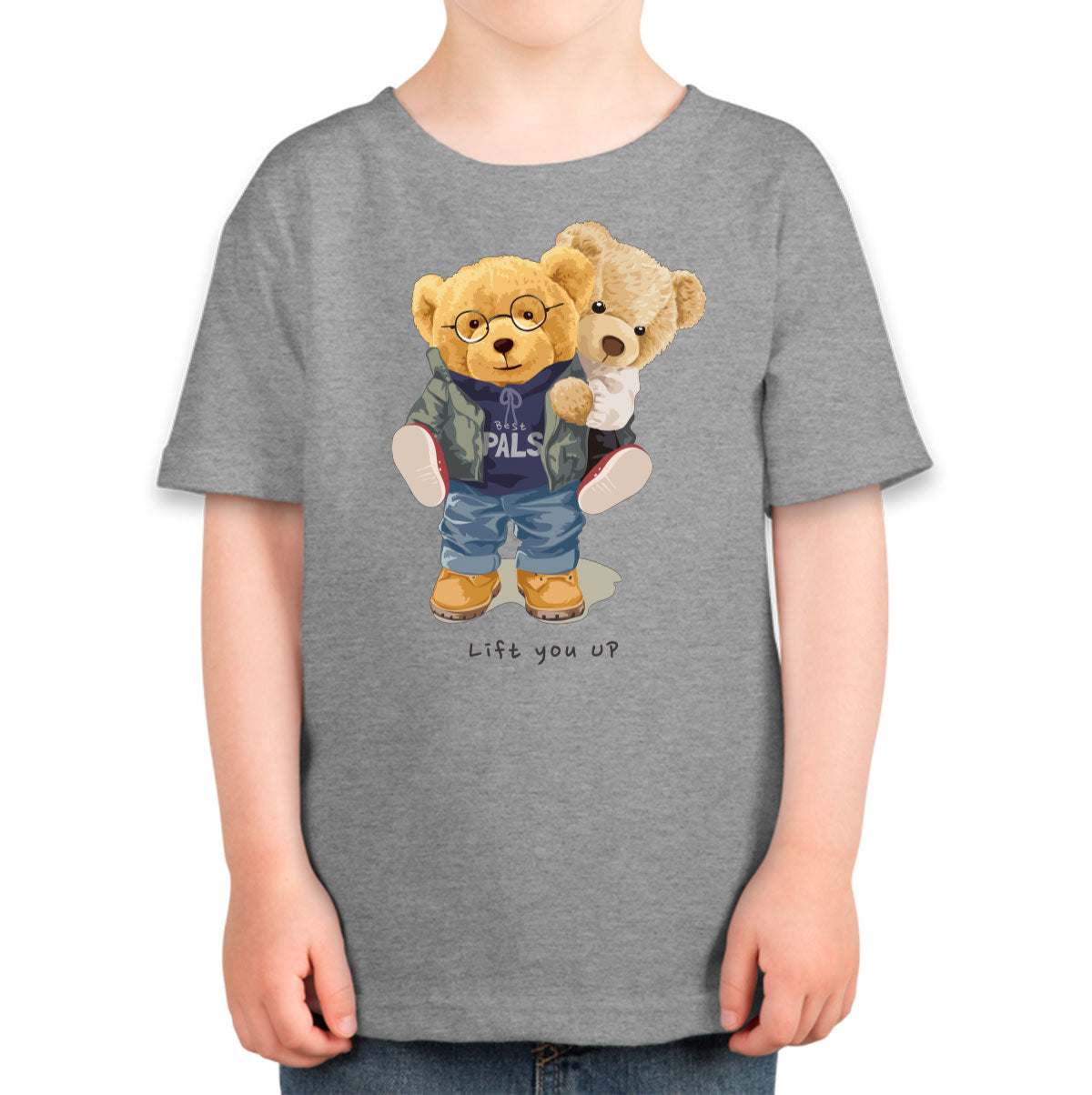 Teddy Bear Lift Toddler T-shirt