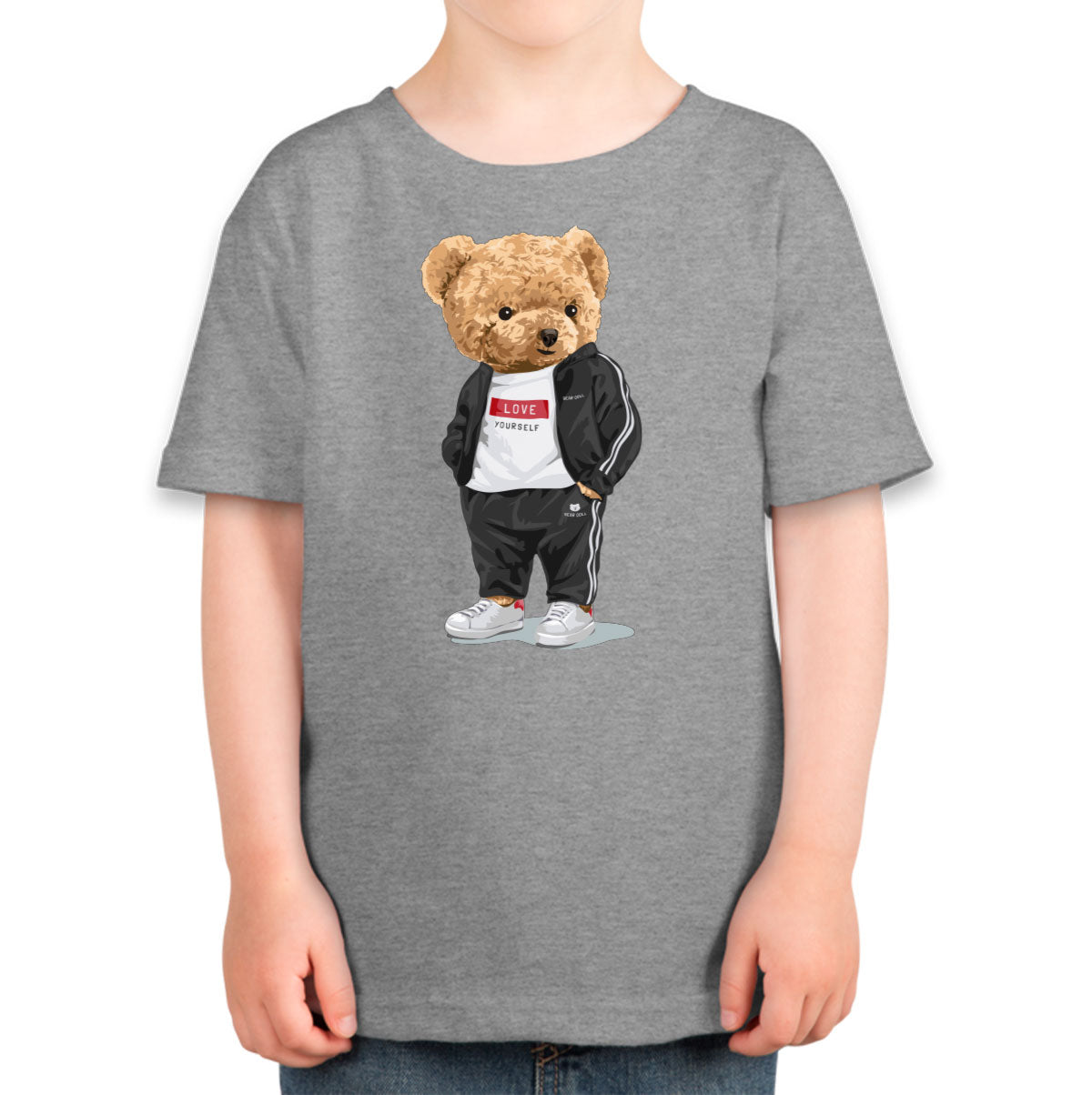 Teddy Bear Love Toddler T-shirt
