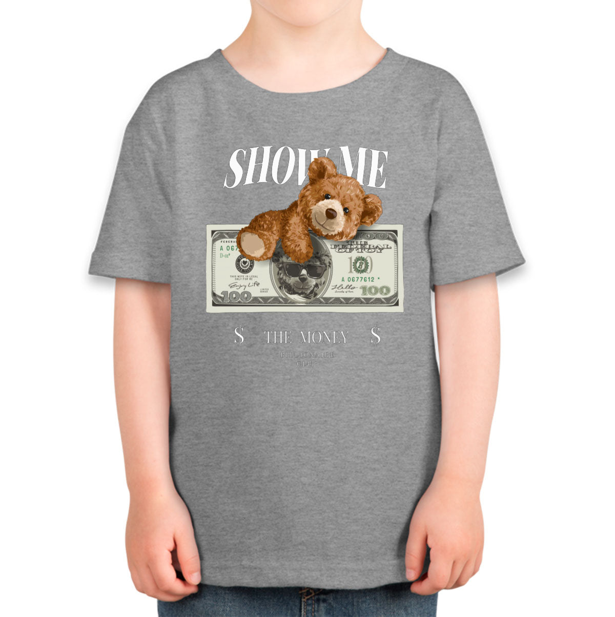 Teddy Bear Money Toddler T-shirt