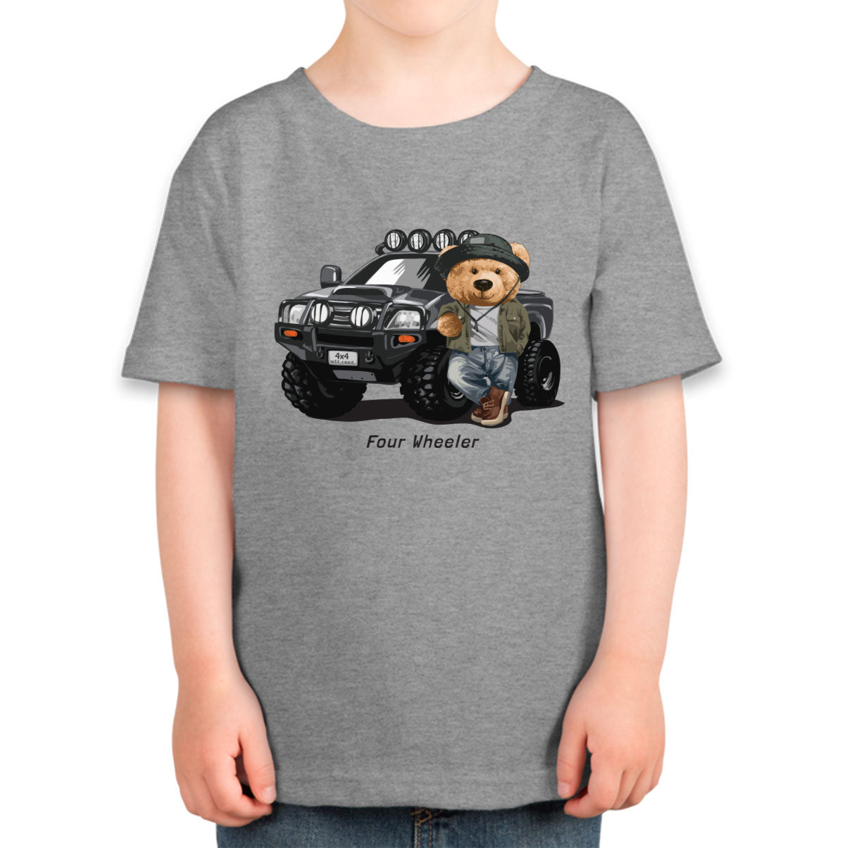 Teddy Bear Off Road Toddler T-shirt