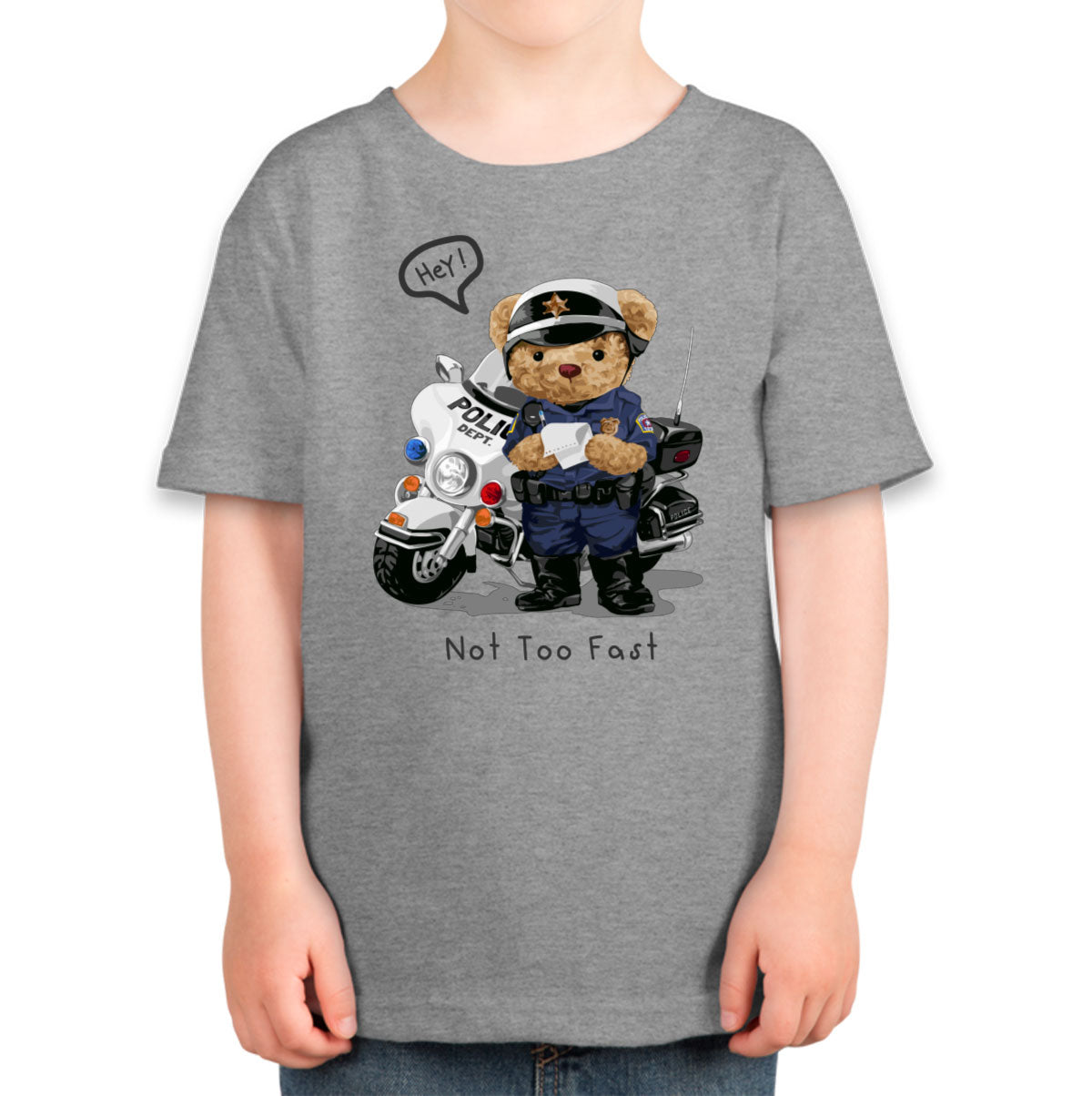 Teddy Bear Police Toddler T-shirt