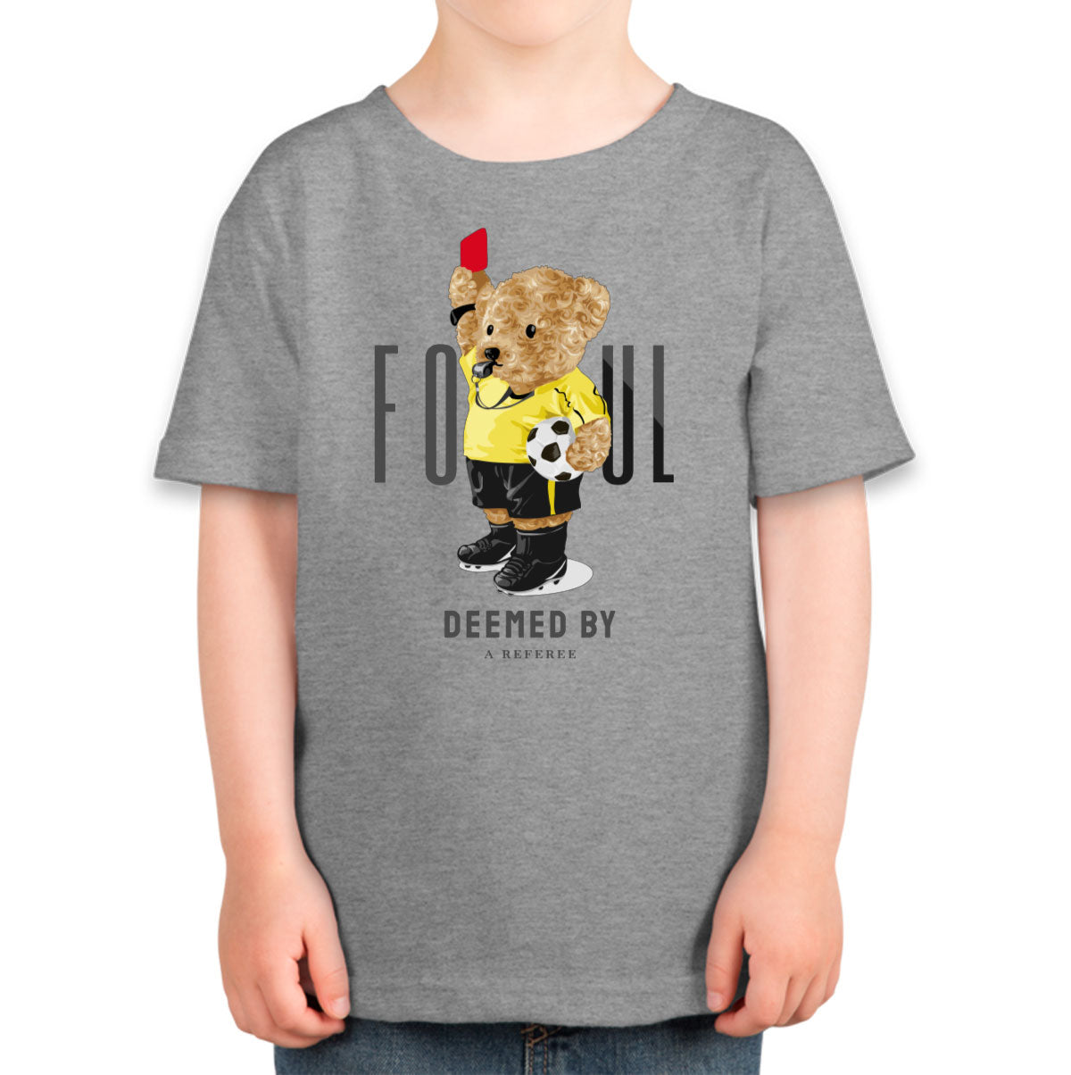 Teddy Bear Referee Toddler T-shirt