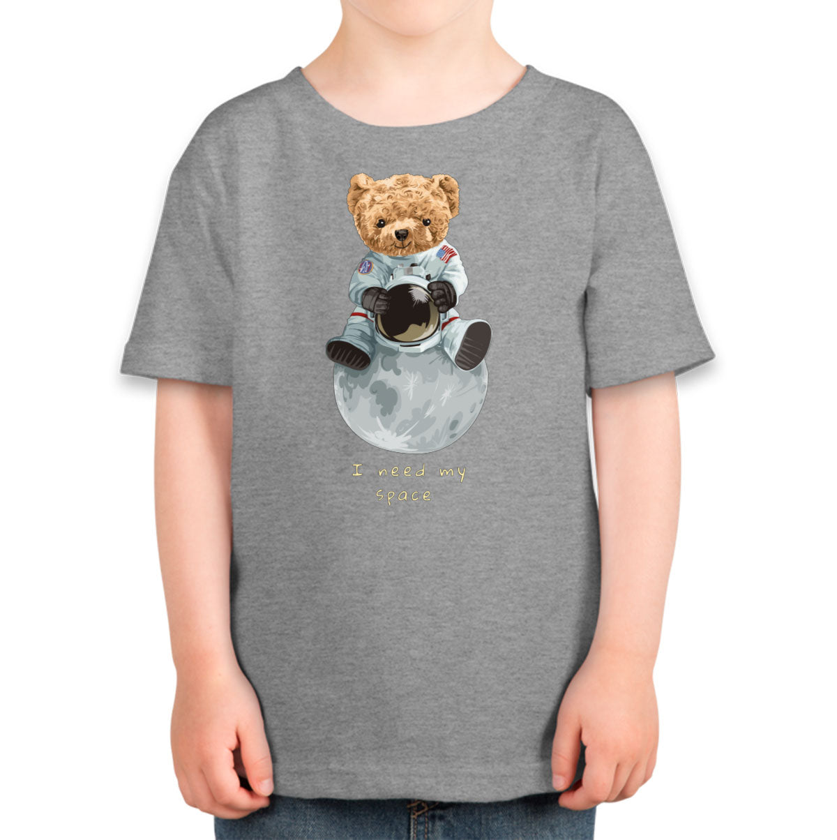 Teddy Bear Astronaut Toddler T-shirt