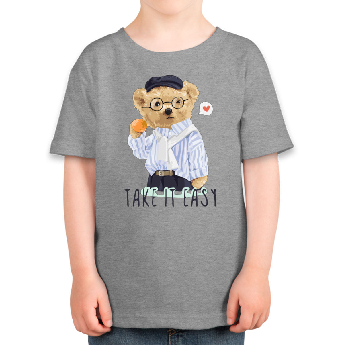 Teddy Bear Take It Toddler T-shirt