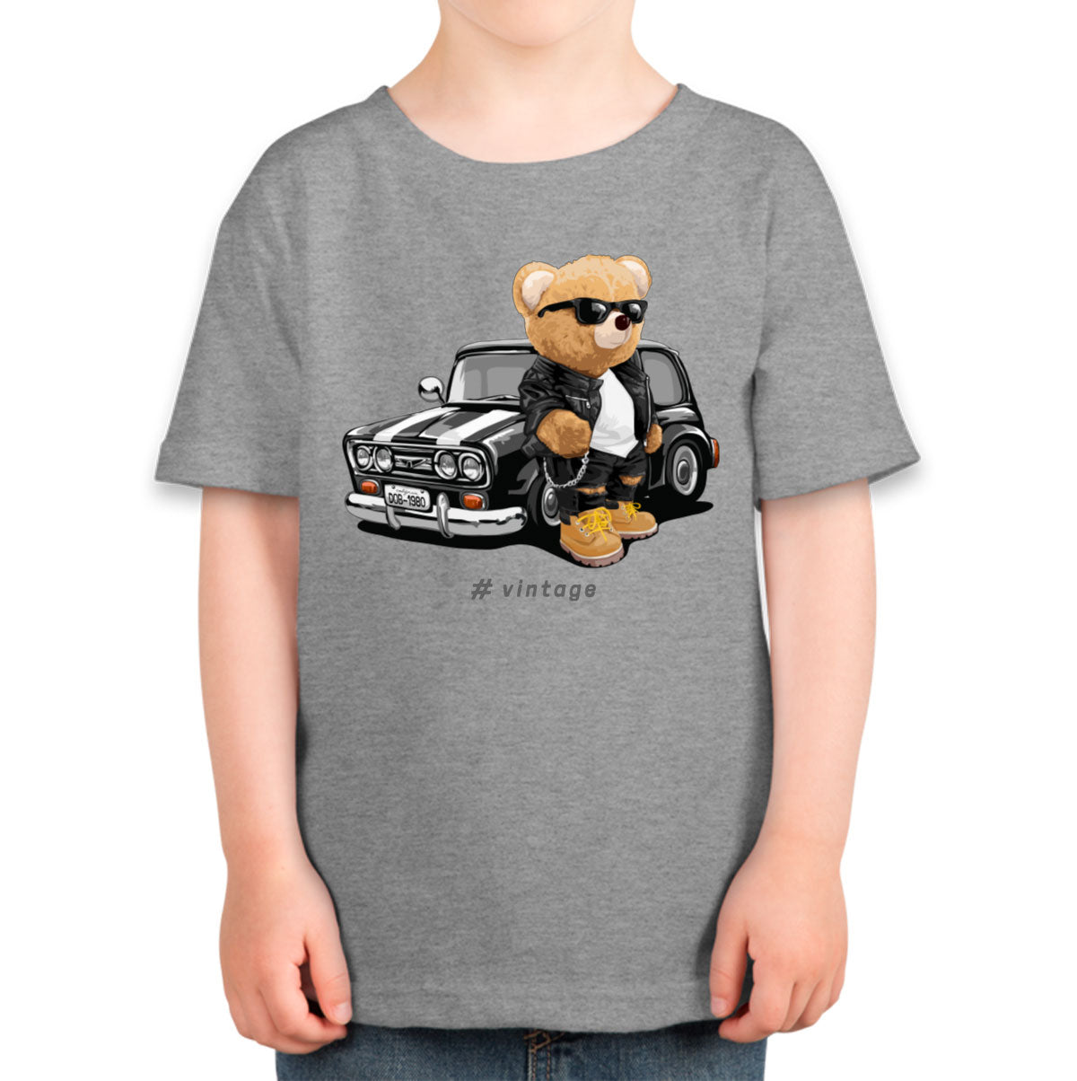 Teddy Bear Vintage Toddler T-shirt