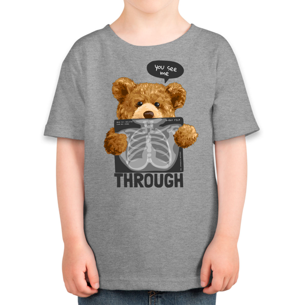 Teddy Bear XRay Toddler T-shirt