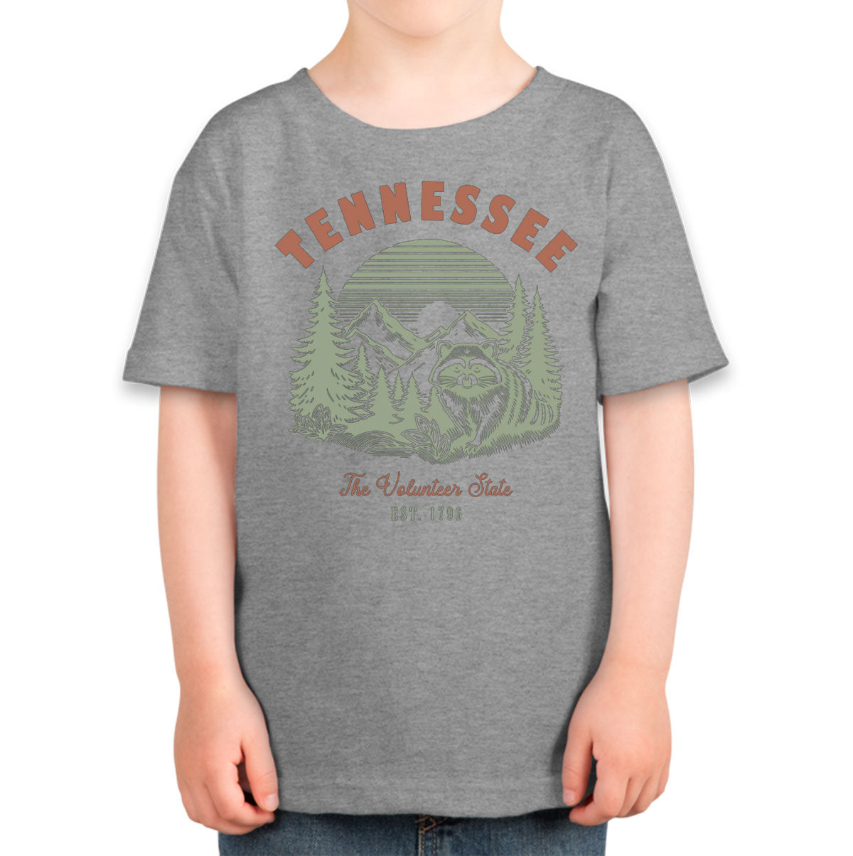 Tennessee State Vintage Toddler T-shirt