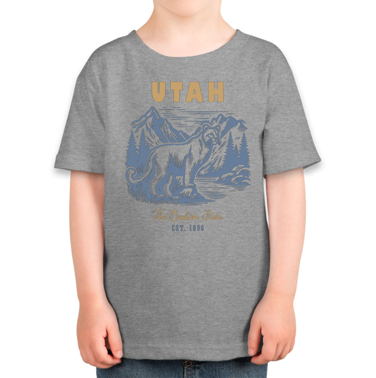 Utah State Vintage Toddler T-shirt