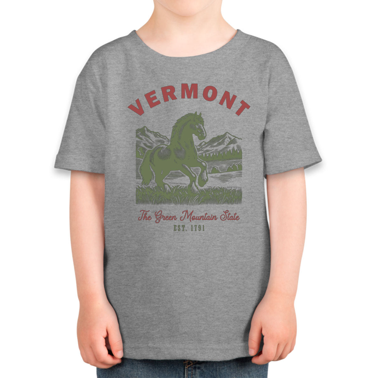 Vermont State Vintage Toddler T-shirt