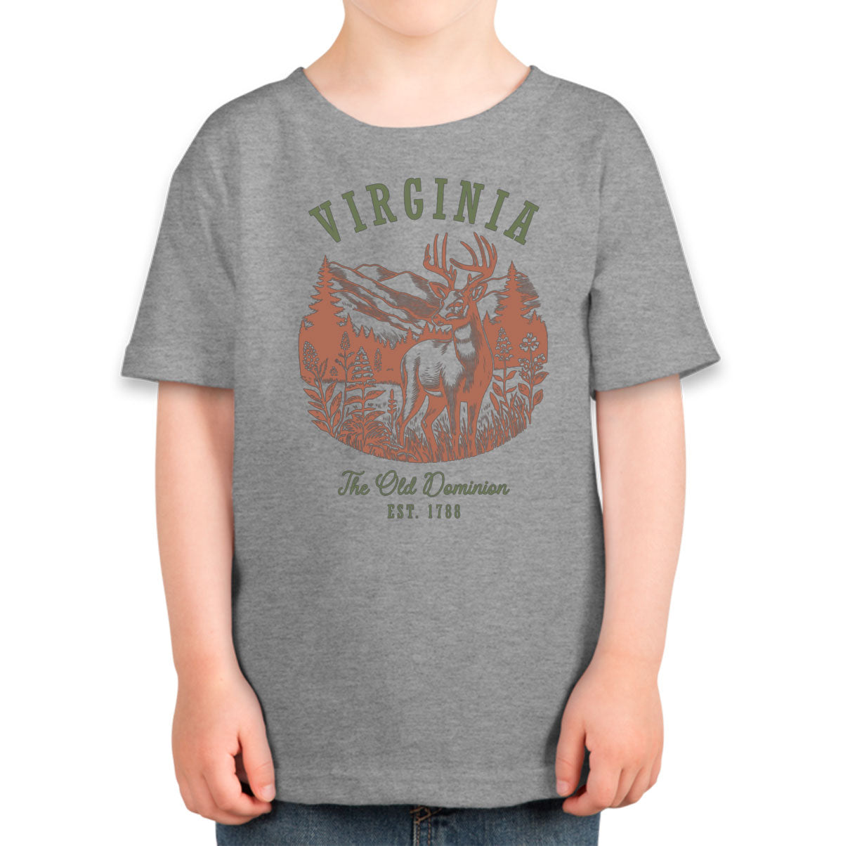Virginia State Vintage Toddler T-shirt