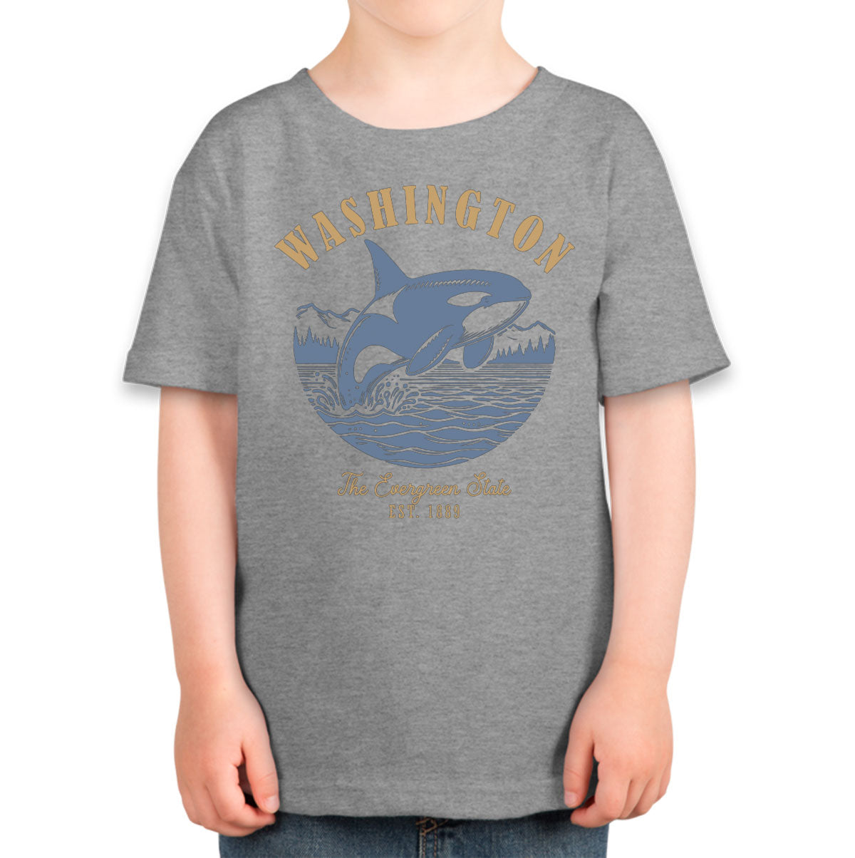 Washington State Vintage Toddler T-shirt