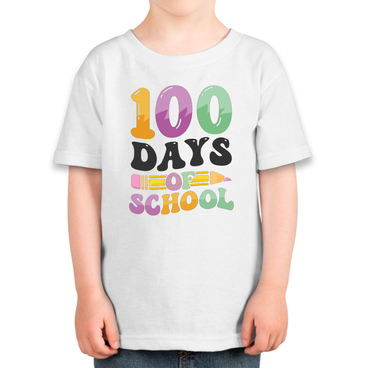 100 Days Of School Toddler T-shirt