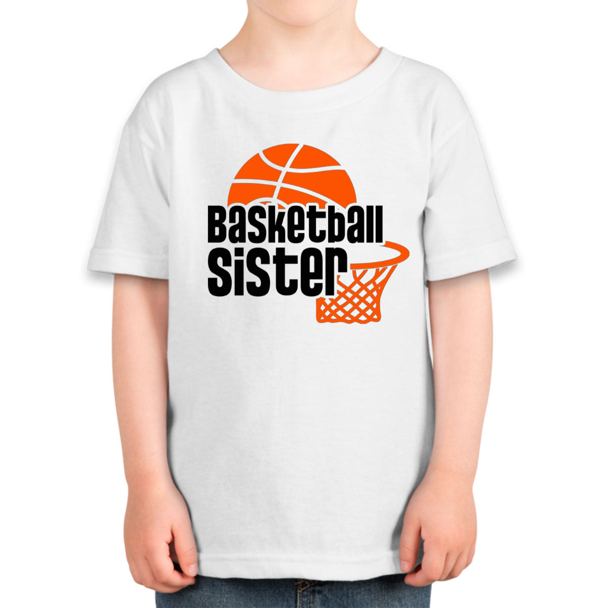 Basketball Sister Toddler T-shirt