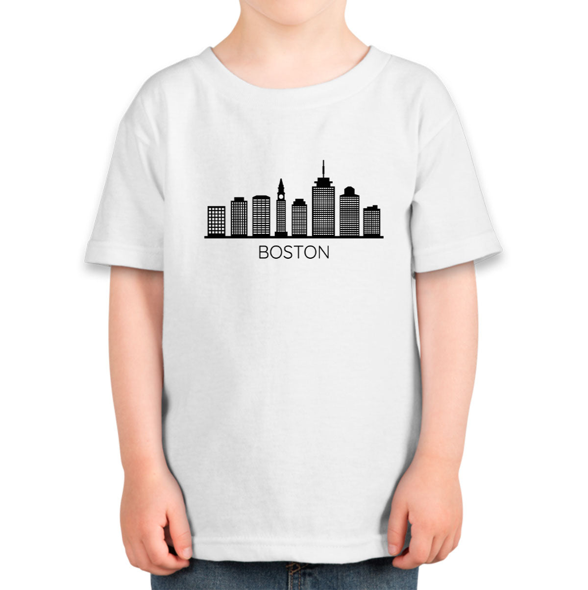Boston Skyline Toddler T-shirt