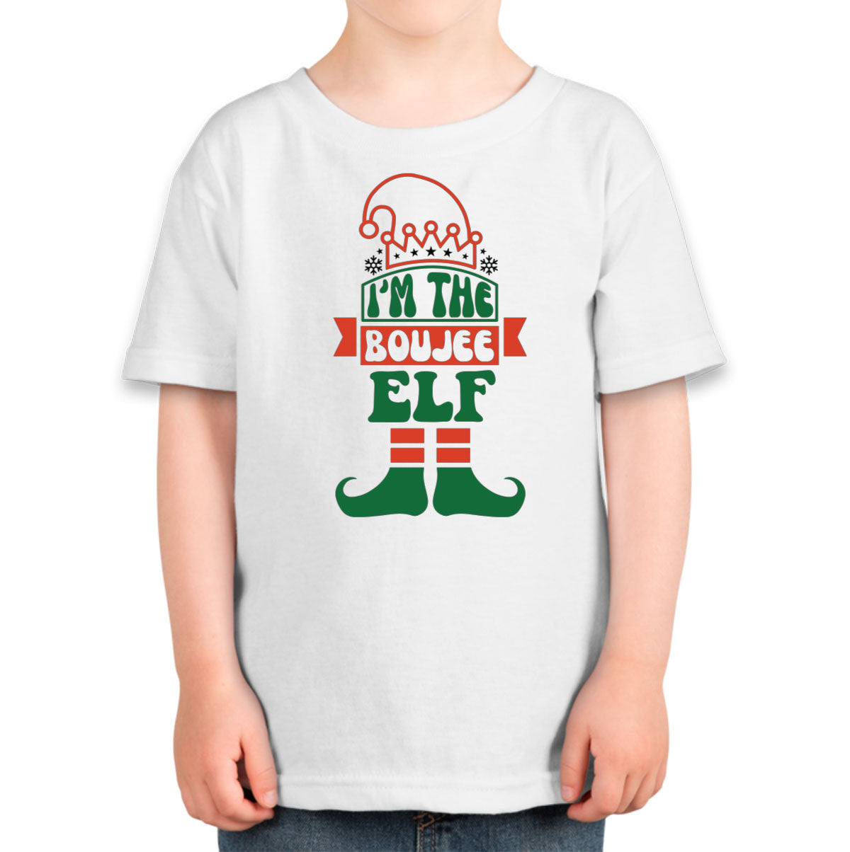 I'm The Bouje Elf Christmas Toddler T-shirt