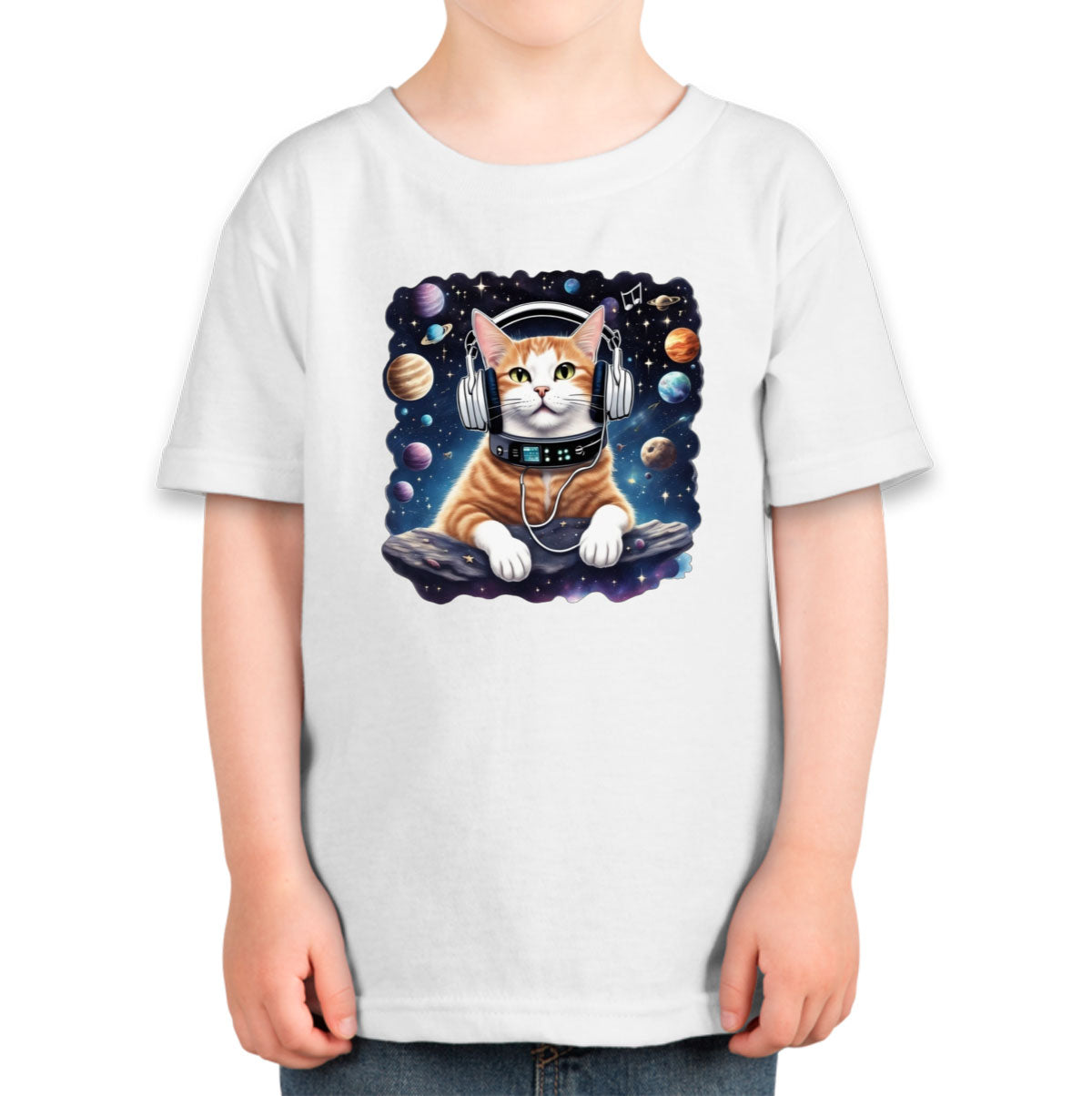 Cat In Space Toddler T-shirt
