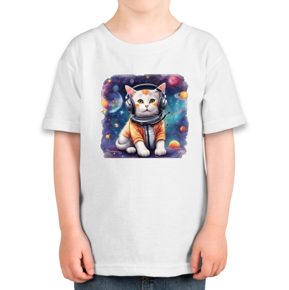 Cat In Space Toddler T-shirt