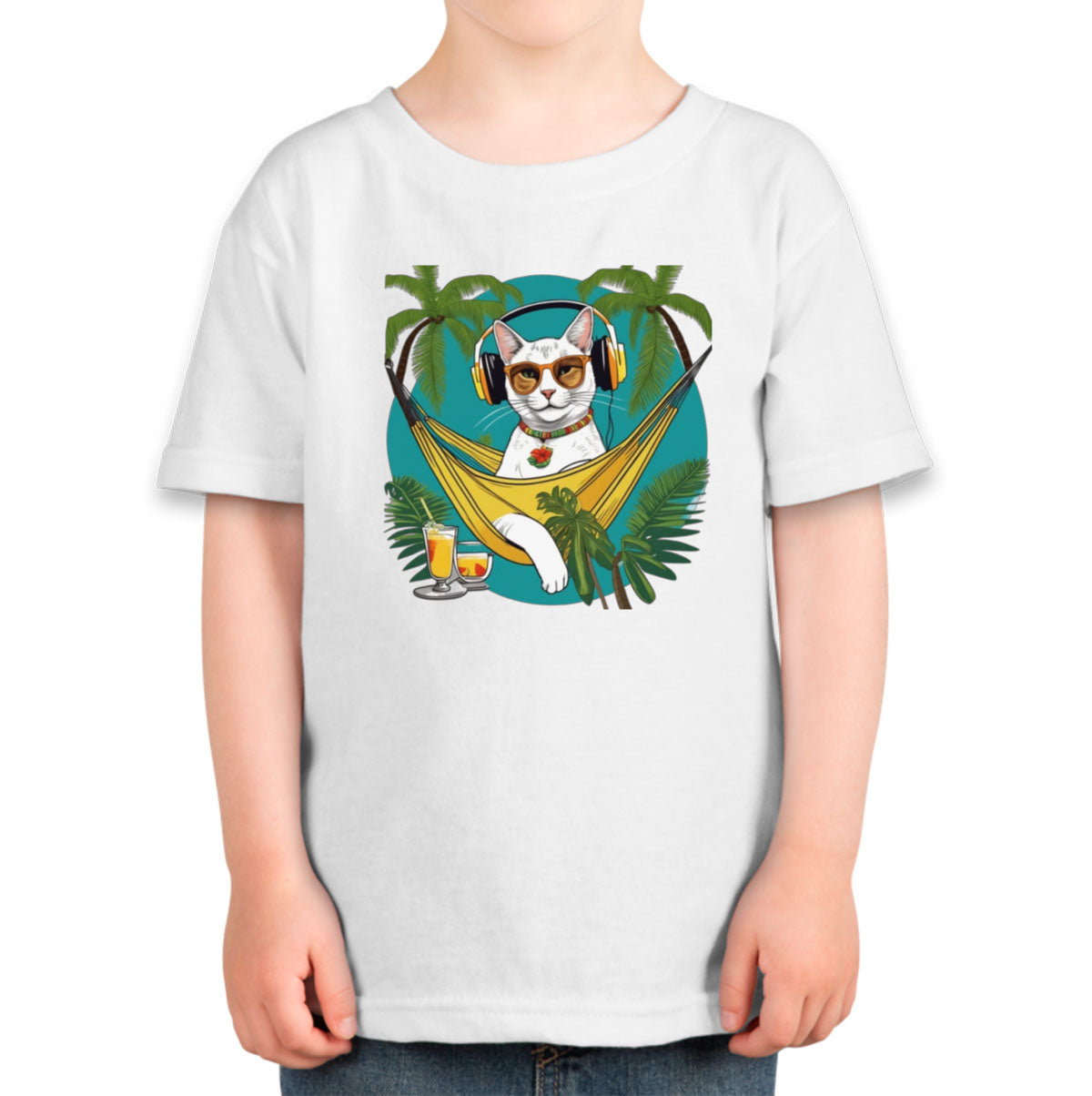 Cat On Vacation Toddler T-shirt