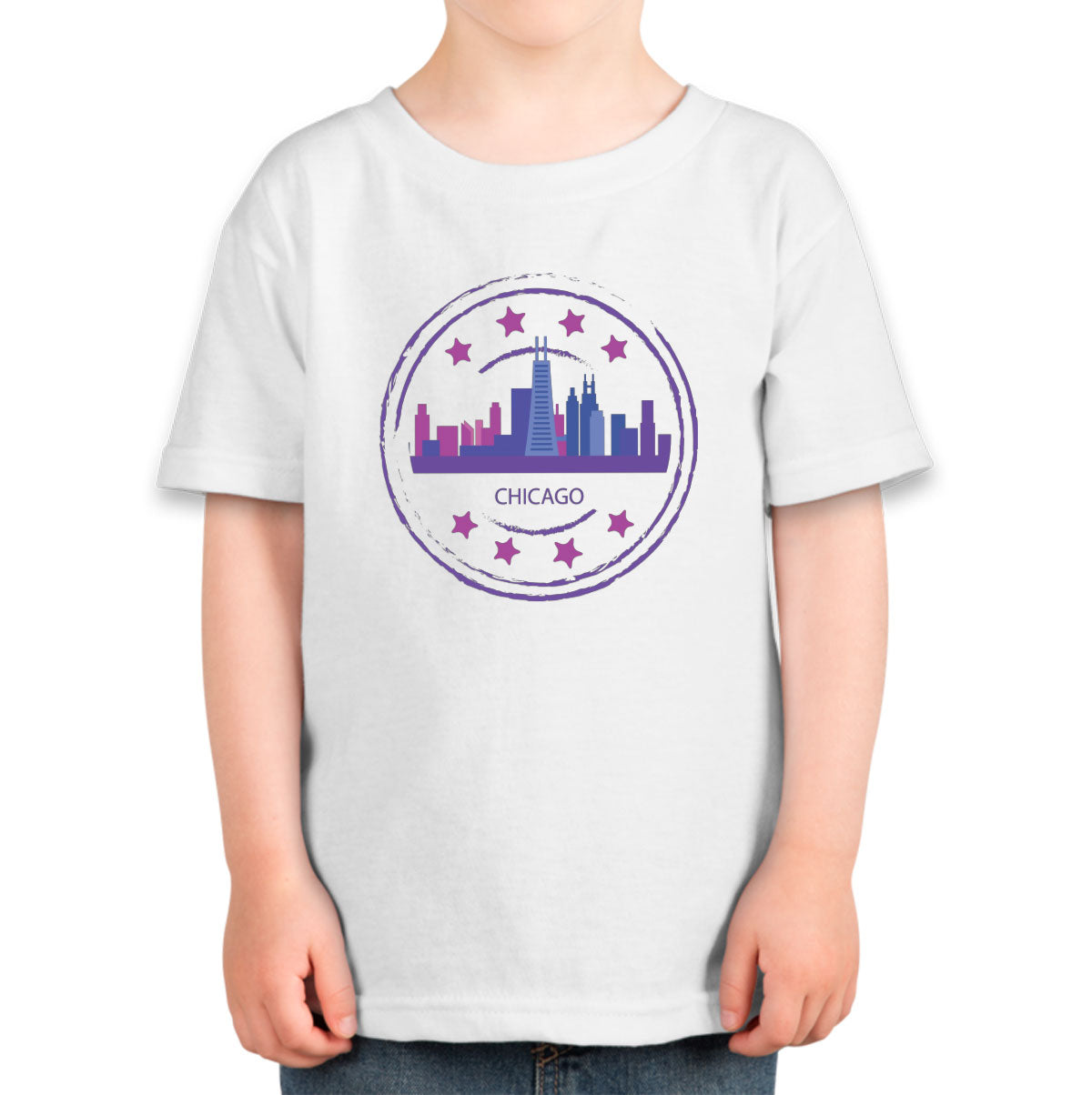 Chicago Stamp Toddler T-shirt