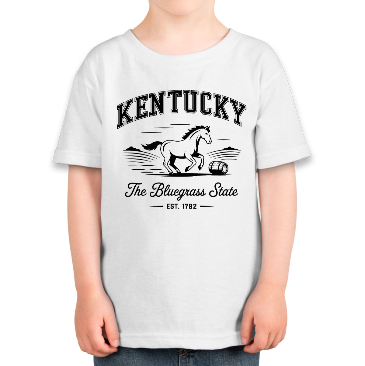 Kentucky Cityscape Illustration The Bluegrass State Toddler T-shirt