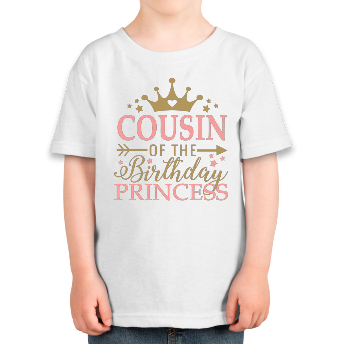 Cousin Of The Birthday Princess Toddler T-shirt