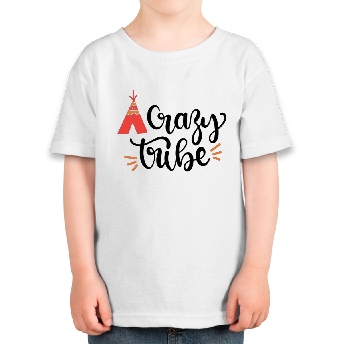 Crazy Tribe Camping Toddler T-shirt