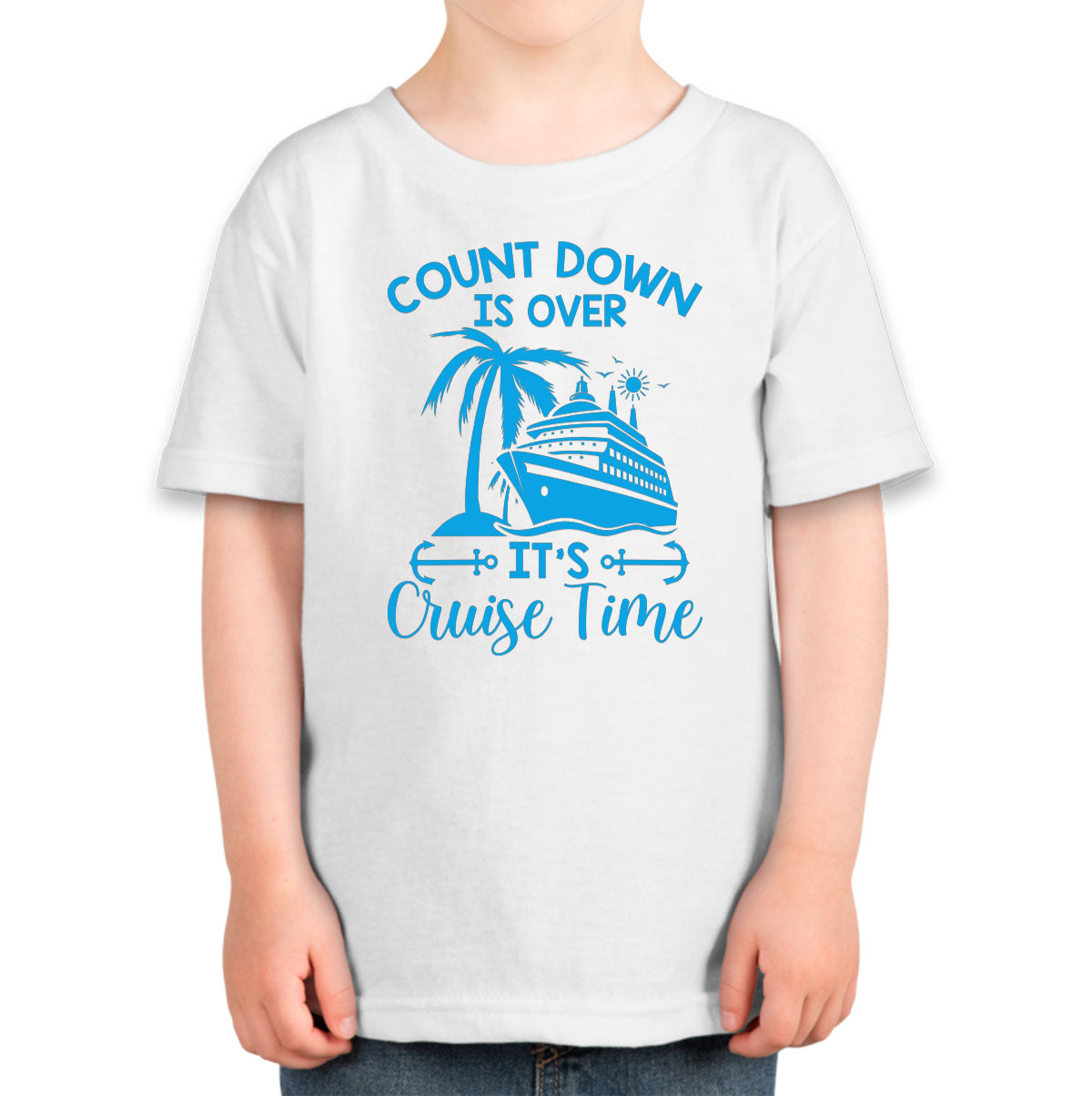 Countdown Is Over It's Cruise Time Toddler T-shirt