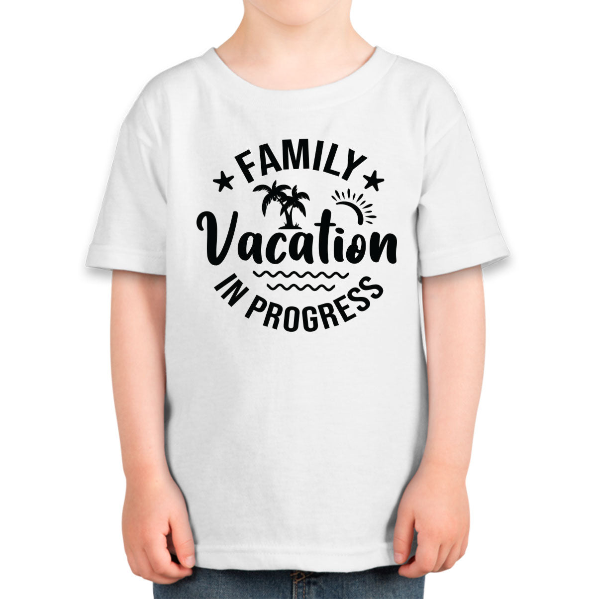 Family Vacation In Progress Toddler T-shirt