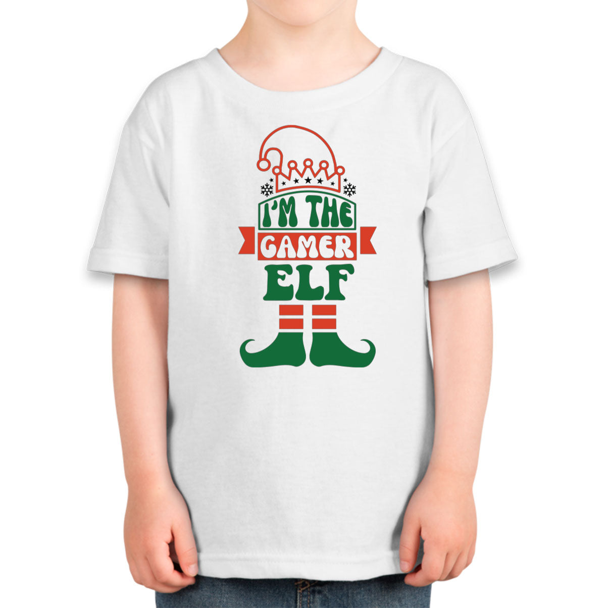 I'm The Gamer Elf Christmas Toddler T-shirt