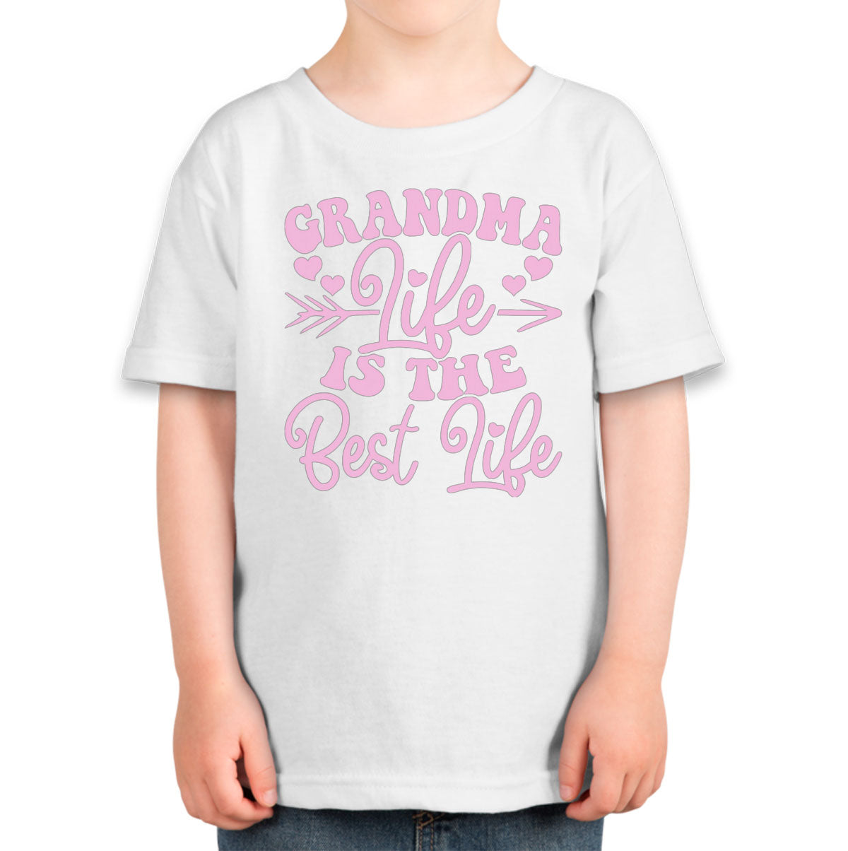 Grandma Life Is The Best Life Toddler T-shirt