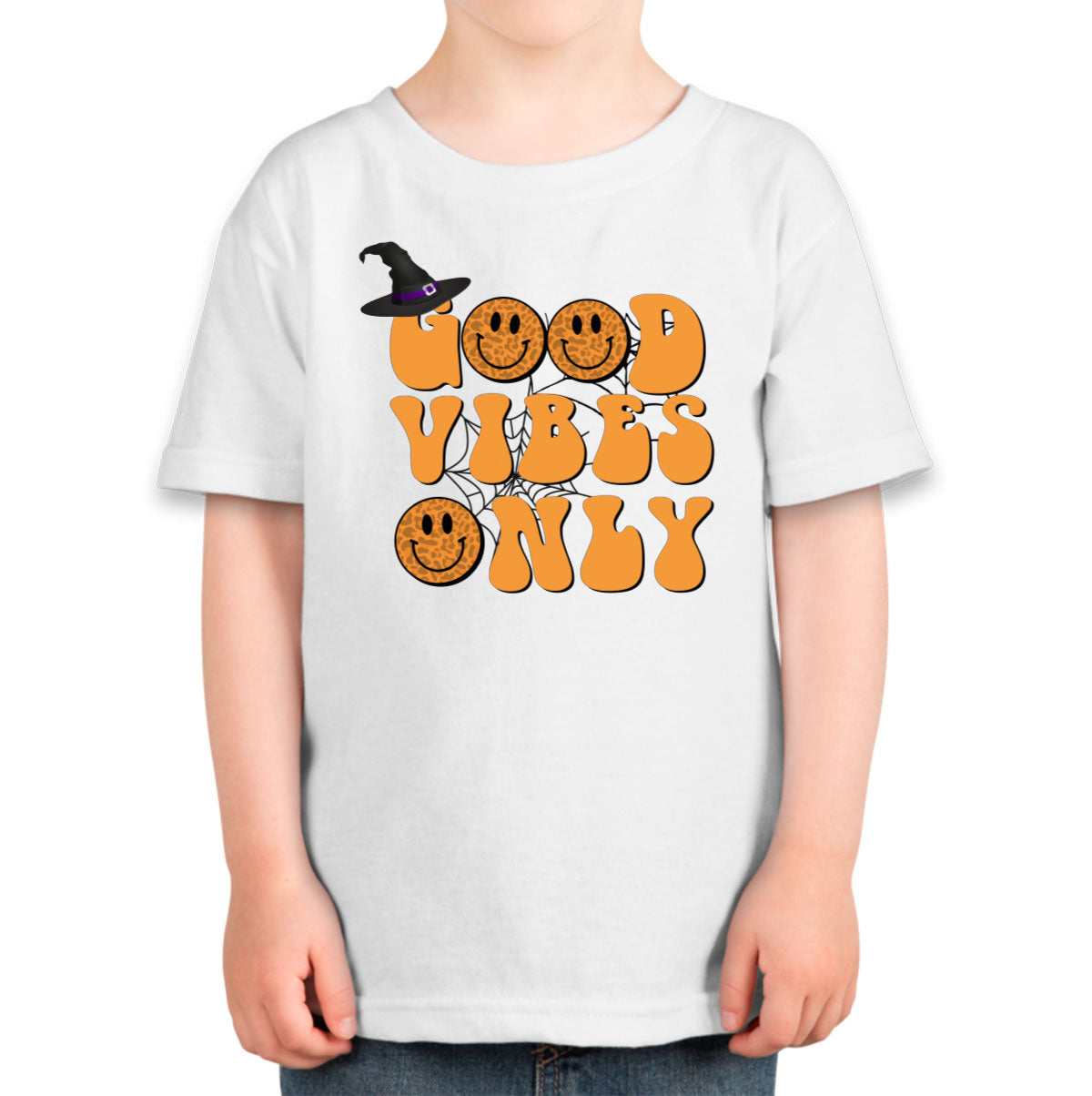 Good Vibes Only Halloween Toddler T-shirt