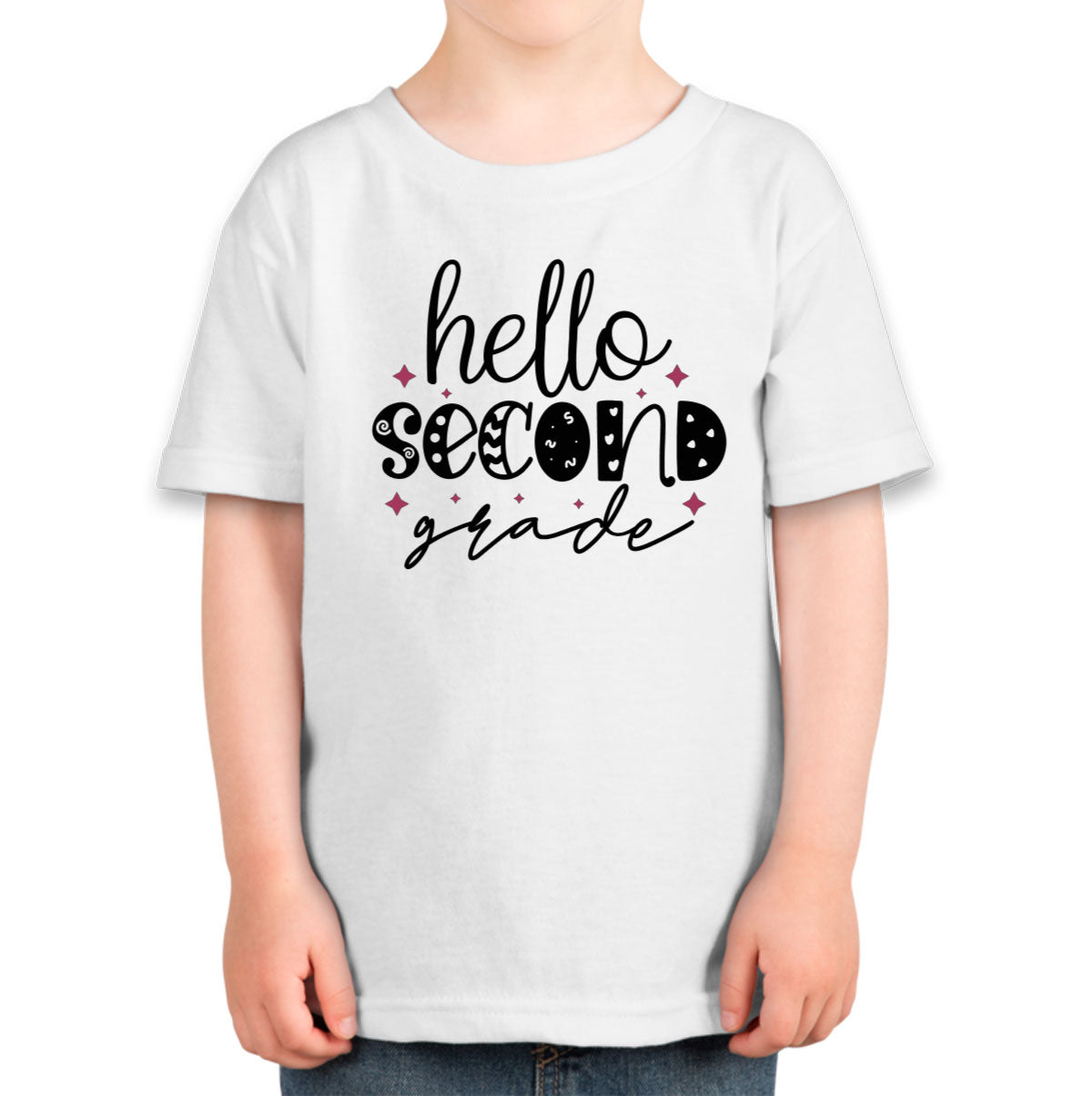 Hello Second Grade Toddler T-shirt